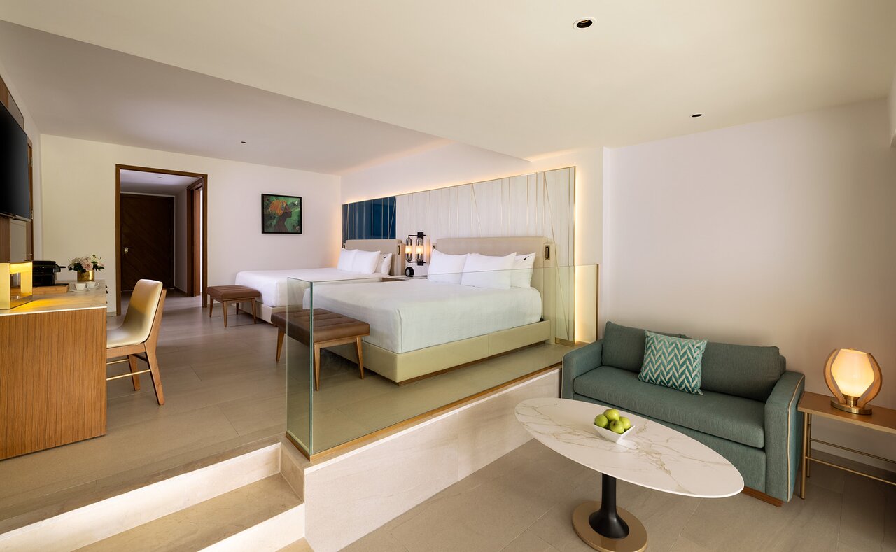 Islander Junior Suite — two king beds with sofa bed